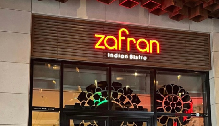 مطعم زافران بيسترو الهندي